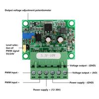 Convertisseur de signal PWM 3.3P-10V 3.3V 5V 24V vers tension 0-10V, module numérique-analogique D/A, module de convertisseur PWM