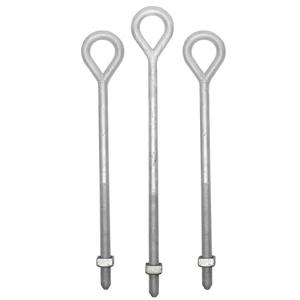 ควอน ฟาม โอเวลอาย โบลท์ ขนาดเส้นผ่านศูนย์กลาง 5/8 นิ้ว x ยาว 6 นิ้ว รับน้ำหนักได้ 13,550 ปอนด์ มาตรฐานแรงดึง ANSI C135.4 และ C135.5 ราคาขายส่ง - Product Image 2