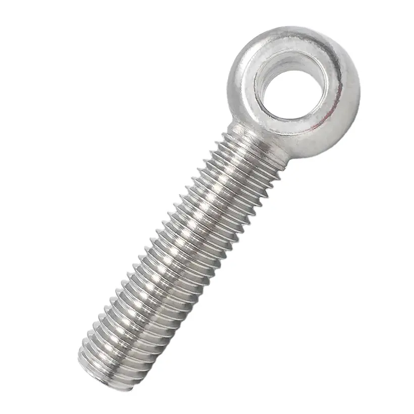 Hot Sale Stainless Steel M16 M18 M20 M24 M30 Thread Sizes Ss304 316 2205 Various Lengths (60mm 75mm 220mm 110mm) Eyelet Bolts