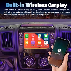 Radio para Auto con Pantalla Android, Reproductor de Video, Estéreo, GPS y Navegación para Fiat Ducato, Peugeot Boxer, Citroen Jumper 2 2006-2016 - Product Image 3