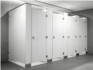 Cubículos de Ducha y Baño de Laminado Compacto HPL, Resistentes al Agua y al Fuego, Precio de Fábrica, para Centros Comerciales y Hospitales - Product Image 1