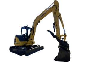 Mini-excavatrice Komatsu PC55MR d'occasion, excavatrice Komatsu de 5,5 tonnes avec chenilles en caoutchouc, excavatrices d'occasion en stock - Product Image 1