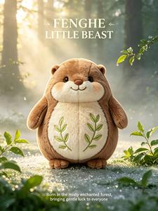 Peluche Mostro Carino Wind Grain, Bambola Morbida Imbottita, Compagno di Sonno per Bambini, Design Personalizzato - Product Image 5