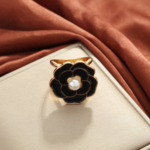 Hebilla de aleación con diseño de camelia para bufanda, accesorio de vestir para mujer, estilo primavera 2024 1 - Product Image 1
