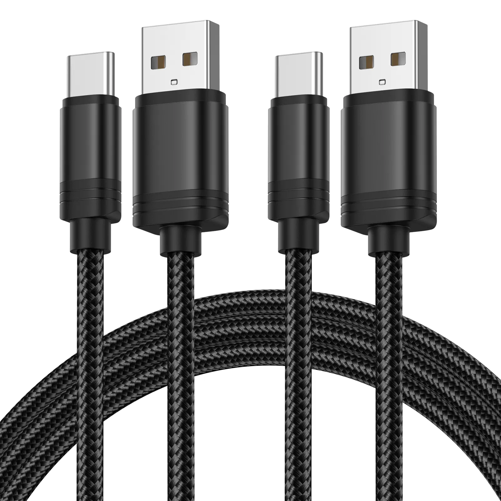 高品質1M 2M 3M USBデータワイヤー通常のマイクロデータケーブルはカスタマイズ可能USBCケーブル充電ケーブル3A