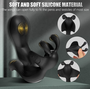 2025 Hot Sale Silikon Triple Stimulation Fernbedienung <span class=keywords><strong>Anal</strong></span> <span class=keywords><strong>Pumping</strong></span> <span class=keywords><strong>Vibrator</strong></span> Spielzeug Prostata Massage gerät <span class=keywords><strong>Anal</strong></span> Sexspielzeug für den Menschen - Product Image 6