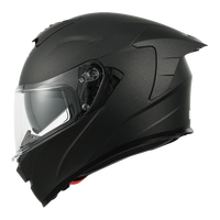 Logo personnalisé Homologation ECE2206 Matte Noir Gris Casque de moto Matériau ABS pour la conduite sur route