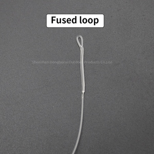 Leader en fluorocarbone fusionné <span class=keywords><strong>de</strong></span> 1M avec émerillon QC pour la pêche à la carpe - Product Image 3