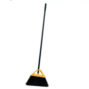 Large Heavy Duty Angle Broom With Long 120 Cm Handle For Professional Cleaning