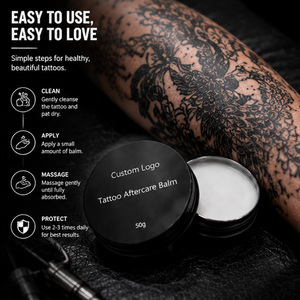 Durable Practical Tattoo Balm, Mini Bulk Dual Sizes & Various <b>Weights</b>, Personalized Logo Tattoo Care Balm - Product Image 6