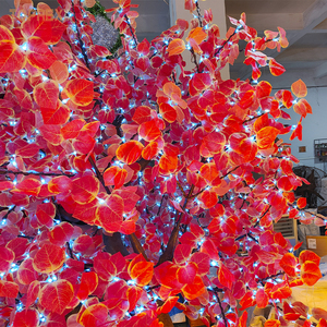 Commercial Illuminated Apple Tree IP65-Iluminación LED temática botánica exterior para jardines, resorts y espacios públicos - Product Image 3