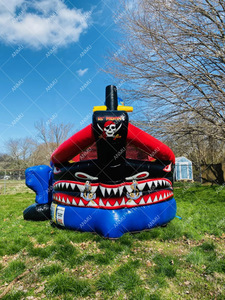 Glissières gonflables de bateau de pirate gonflable de maison de videur de saut de jeu gonflable commercial pour le <span class=keywords><strong>parc</strong></span> d'attractions d'enfants - Product Image 6