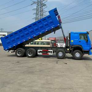 重型Sinotruck Howo二手翻车车12轮胎371Hp 60吨自卸车待售 - Product Image 4