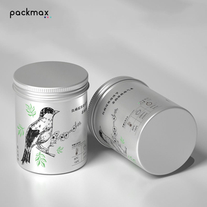 New Year Gift <b>Box</b> Chinese Creative <b>Tea</b> Can 500ml Large - Premium Empty Aluminum <b>Tea</b> Tin Wholesale Packaging - Product Image 2