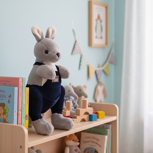 Nouvelles peluches kangourou super douces personnalisées en gros, jouets en peluche mignons de dessin animé pour cadeaux promotionnels - Product Image 3