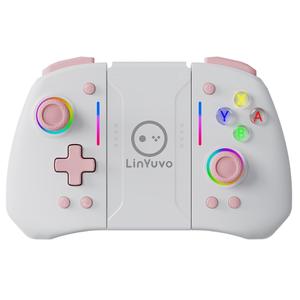 LinYuvo United Travel per <span class=keywords><strong>Joy</strong></span>-<span class=keywords><strong>Con</strong></span> per Controller KS42 Striscia Luminosa RGB Colorata Tasti Posteriori Controller Sinistro e Destro Macro - Product Image 1