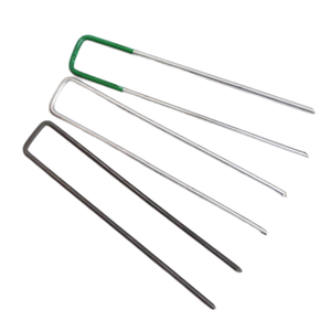 ลวดเย็บกระดาษรูปตัวยูสำหรับงานสวนทำจากเหล็กกัลวาไนซ์2024ออกแบบได้ตามต้องการขนาด - Product Image 1