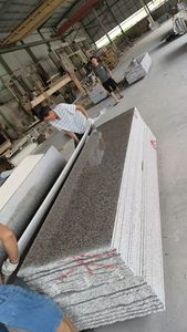 Economico di alta qualità Chaozhou granito rosso materiale da costruzione lastre di granito rosa tagliato a strisce per interni ed esterni - Product Image 4