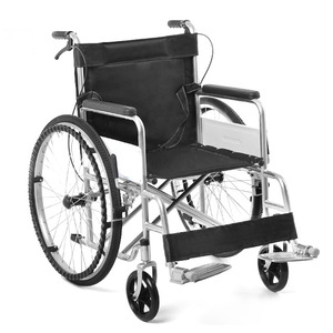 Fauteuil roulant manuel pliable léger Conway en acier pour personnes âgées et handicapées - Product Image 2