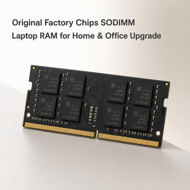 Original Factory Chips DDR4 2666MHz 3200MHz Laptop RAM 8GB 16GB SODIMM Memory Module for Office & Home PC Upgrade
