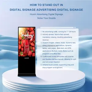 Высокая яркость напольная реклама Digital Signage дисплей киоск Digital Signage и дисплеи наружный Телевизор водонепроницаемый