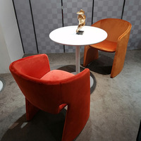 Fauteuil de salon moderne en tissu avec structure en bois massif, OEM, vente en gros, personnalisable pour hôtel, gîte, hall, espace de loisirs, réception