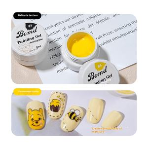 TPO HEMA libre negro blanco colores primarios UV Gel Nail Art pegamento grueso pétalo crema gancho borde tira <span class=keywords><strong>de</strong></span> tracción alivio terapia <span class=keywords><strong>de</strong></span> luz <span class=keywords><strong>uñas</strong></span> - Product Image 3