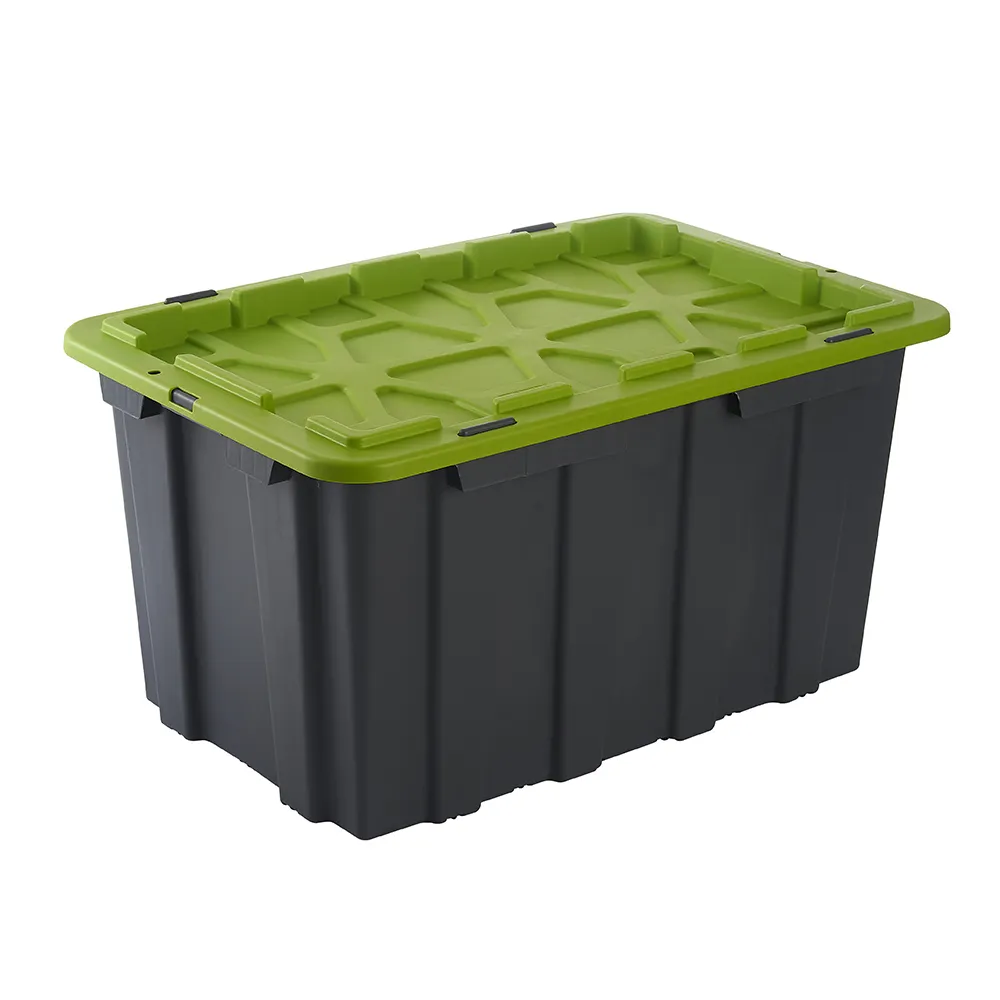 Rectangle pp plastic tooling storage box with handle