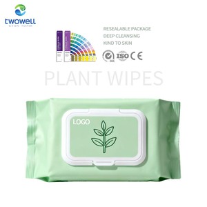 Logo <strong>Customized</strong> Restaurant Wet <strong>Wipes</strong> Plant Ingredients Cleaning Wet <strong>Wipes</strong> Wholesale - Product Image 1