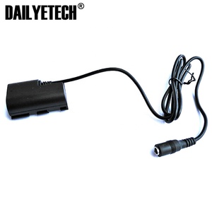 Mis à jour ACK-E6 Puissance Kit Adaptateur secteur pour Canon EOS 6D Mark II <span class=keywords><strong>6D2</strong></span> 7D 7D2 Mark II 60D 60Da 70D 5D2 5D3 <span class=keywords><strong>5D4</strong></span> 80D 90D Caméras - Product Image 5