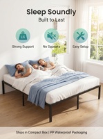 Modernes Großhandels-Eisenbett für Mietwohnungen, 1,9-Meter- und 2-Meter-Betten für Zuhause, Hotel, Krankenhaus, Apartment, Suite, Schulzimmer, Hauptschlafzimmer, Doppelbett