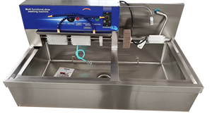 Lavadora de Zapatos Comercial de Alta Calidad con Secadora Eléctrica de 220v para Limpieza de Calzado - Product Image 4