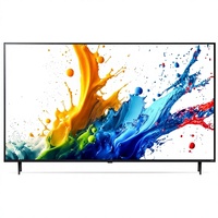 TV Pintar 55 inci 4K LED Layar Datar dengan Remote Ajaib