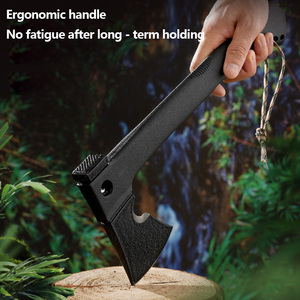 Hache tactique de survie en plein air avec tête de hache en acier Découpage du bois et <span class=keywords><strong>menuiserie</strong></span> pour le camping et <span class=keywords><strong>la</strong></span> défense - Product Image 5