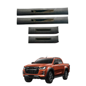 Plaque <span class=keywords><strong>de</strong></span> <span class=keywords><strong>seuil</strong></span> <span class=keywords><strong>de</strong></span> <span class=keywords><strong>porte</strong></span> en plastique ABS couleur carbone pour D-Max 2020-202 Kit <span class=keywords><strong>de</strong></span> protection <span class=keywords><strong>de</strong></span> <span class=keywords><strong>porte</strong></span> <span class=keywords><strong>de</strong></span> marchepied <span class=keywords><strong>de</strong></span> <span class=keywords><strong>porte</strong></span> <span class=keywords><strong>de</strong></span> camionnette - Product Image 1