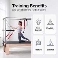Tour de Pilates Professionnelle BSW – Reformer Multifonctionnel Cadillac à Tension Variable, Vente Directe Usine pour la Maison et le Studio
