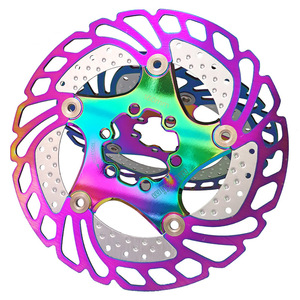 Salida de fábrica MI.<span class=keywords><strong>XIM</strong></span> bicicleta de montaña 140-160-180-203mm disco flotante de refrigeración color deslumbrante accesorios de bicicleta - Product Image 5