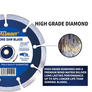 Fabricación industrial de segmento de hormigón disco diamantato muela herramienta de corte hoja de sierra disco de corte de diamante para baldosas de piedra - Product Image 5