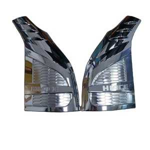 KQD Brand High Quality Car Accessories <b>Head</b> Light <b>Cover</b> Gas tank <b>Cover</b> Chrome Full Set Car Body Kit for toyota Hiace - Product Image 3