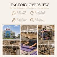 Baril d'escalade Pilates, Machine de stretching de la colonne vertébrale réglable en bois d'érable de luxe pour la maison, la salle de sport et le studio de yoga, Logo personnalisé OEM, Vente en gros
