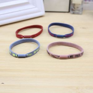 Korean Style Printed Seamless Hair Tie High Elasticity <b>Braided</b> Women's Casual Headdress Mixed Colors Fabric Manual Made - Product Image 1