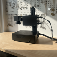 Machine de marquage laser UV de bureau 355 nm, 3W et 5W, pour marquer le verre et le cristal.