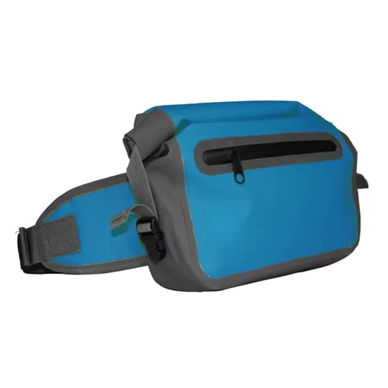कस्टम 500D पीवीसी तिरपाल खेल चल बेल्ट निविड़ अंधकार कमर सूखी बैग पिछाड़ी पैक