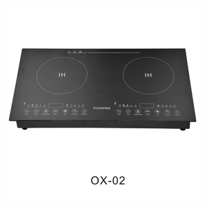 Placa de Cocción Eléctrica de 2 Quemadores con Vidrio Templado Integrado, 24 Pulgadas, Encendido Electrónico, Clase Energética A, Multifuncional, Uso Comercial/Doméstico - Product Image 2