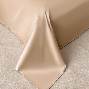 Ensemble <span class=keywords><strong>de</strong></span> literie 4 pièces en jacquard 100 % coton <span class=keywords><strong>de</strong></span> qualité supérieure Linna, couleur unie, kit <span class=keywords><strong>de</strong></span> mariage, fermeture éclair dissimulée, 300 fils au pouce carré - Product Image 6