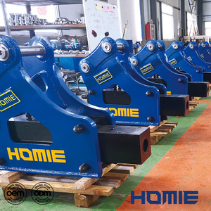 Yantai OEM Escavadeira Disjuntor Hidráulico-Alta Qualidade e Durável Rocha e Martelo Disjuntor Concreto para 4 5 6 7 Toneladas Escavadeira - Product Image 5