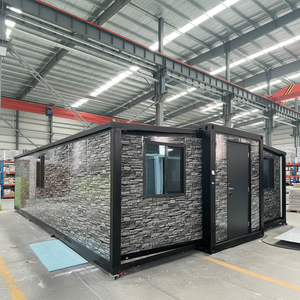 Casa Container Modulare Espandibile Avanzata da 20 Piedi, Casa Portatile Espandibile con 2 Camere da Letto - Product Image 1
