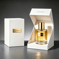 Flacon de parfum en verre bordeaux mat 50ml 100ml avec bouchon doré, flacon pulvérisateur vide rouge vin dans un coffret cadeau de luxe sur mesure, fabricant