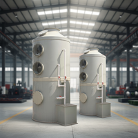 Équipement de nettoyage d'air pour gaz industriels : Tour de lavage par pulvérisation