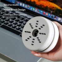 Mini Aspiradora de Escritorio USB Recargable, Colector de Polvo Portátil Inalámbrico, Limpiador de Teclado, Eliminador de Migas y Polvo